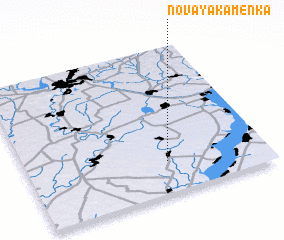 3d view of Novaya Kamenka