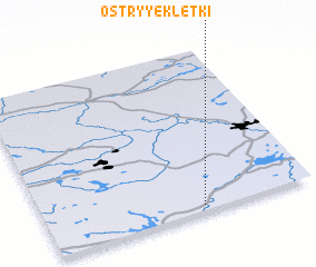 3d view of Ostryye Kletki