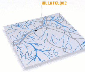 3d view of Hillat el Qoz