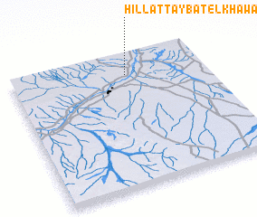 3d view of Hillat Taybat el Khawad