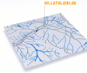 3d view of Hillat al Qiblab