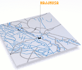 3d view of Ḩājj Mūsá