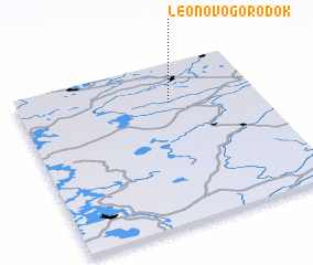 3d view of Leonovo-Gorodok