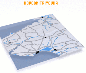 3d view of Novodmitriyevka