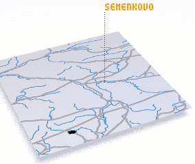 3d view of Semënkovo