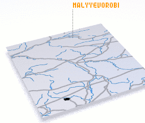 3d view of Malyye Vorob\