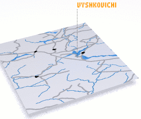 3d view of Vyshkovichi