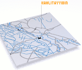 3d view of Kaḩlī Ţayyibīn