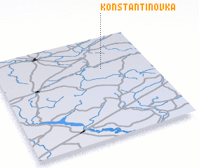 3d view of Konstantinovka