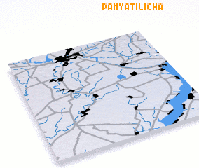 3d view of Pamyatʼ Ilʼicha