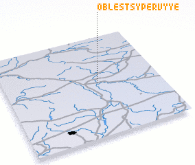 3d view of Oblestsy Pervyye