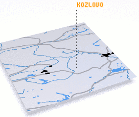 3d view of Kozlovo