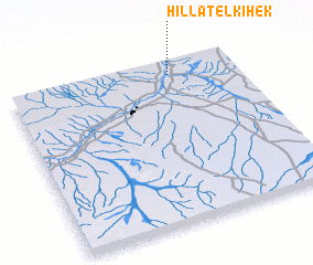 3d view of Hillat el Kihek