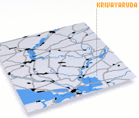 3d view of Krivaya Ruda