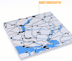 3d view of Marʼyanskoye