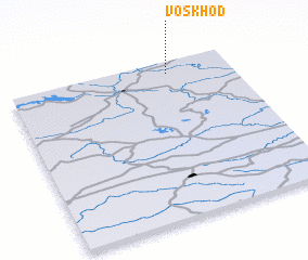 3d view of Voskhod