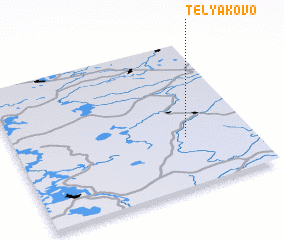 3d view of Telyakovo