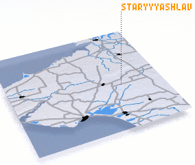 3d view of Staryy Yashlav