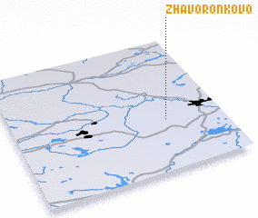 3d view of Zhavoronkovo