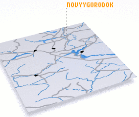3d view of Novyy Gorodok