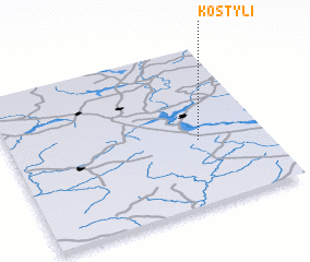 3d view of Kostyli