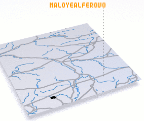 3d view of Maloye Alfërovo