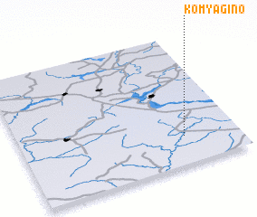 3d view of Komyagino