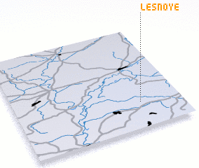 3d view of Lesnoye