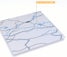 3d view of Rakhkovichi