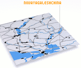 3d view of Novaya Galeshchina