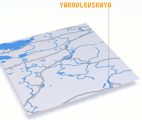 3d view of Yakovlevskaya