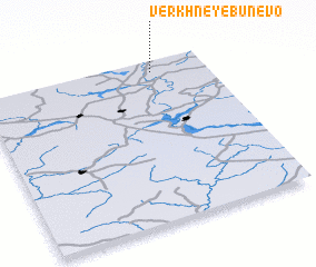 3d view of Verkhneye Bunëvo