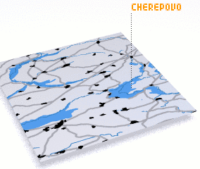 3d view of Cherepovo