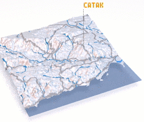 3d view of Çatak