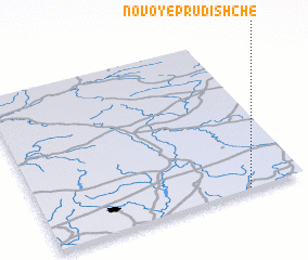 3d view of Novoye Prudishche