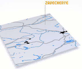 3d view of Zavechen\