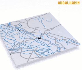 3d view of ‘Abd al Karīm