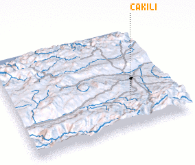 3d view of Çakılı