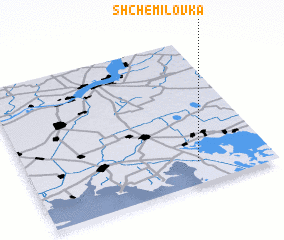 3d view of Shchemilovka