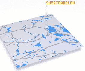 3d view of Svyatnavolok