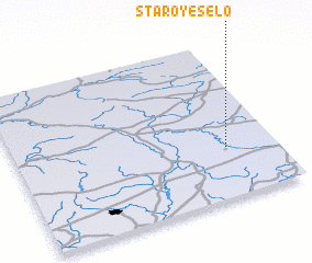 3d view of Staroye Selo