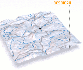 3d view of Beşbıçak