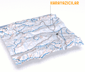 3d view of Karayazıcılar