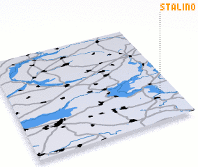 3d view of Stalino