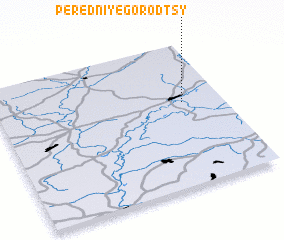 3d view of Peredniye Gorodtsy