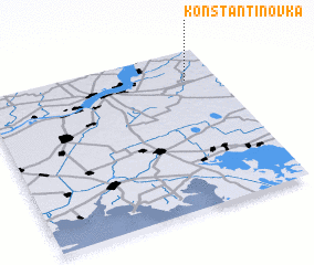 3d view of Konstantinovka