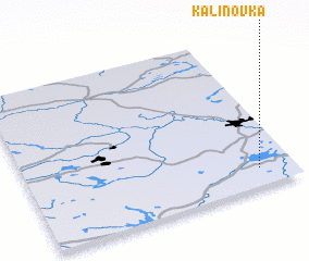 3d view of Kalinovka