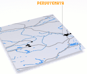 3d view of Pervoye Maya