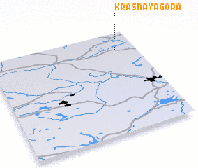 3d view of Krasnaya Gora