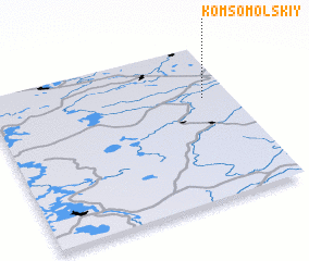3d view of Komsomol\